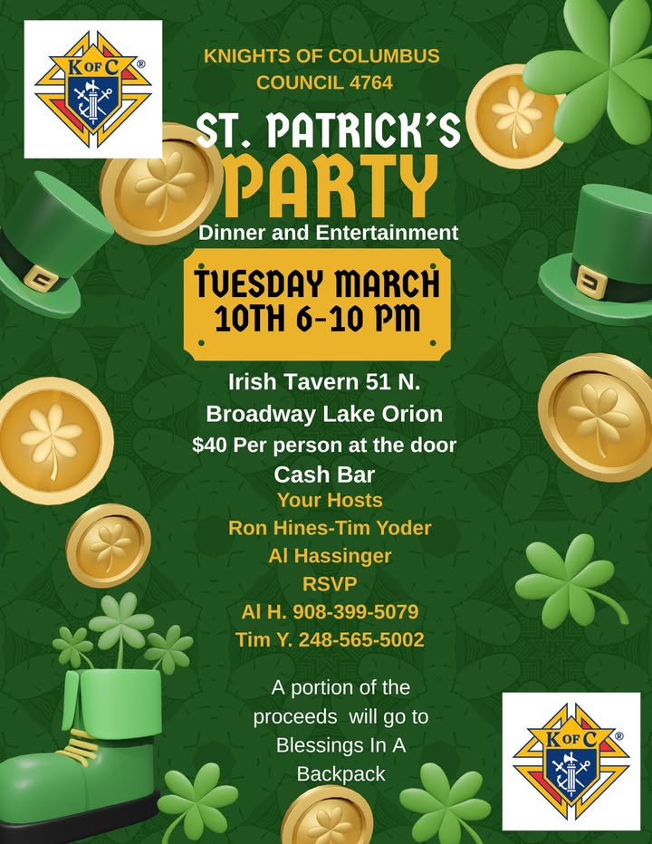 Join us this evening for a special event St