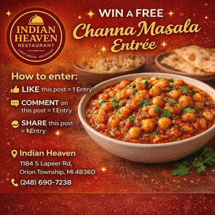 🔥🍛 FREE FOOD ALERT FROM INDIAN HEAVEN!