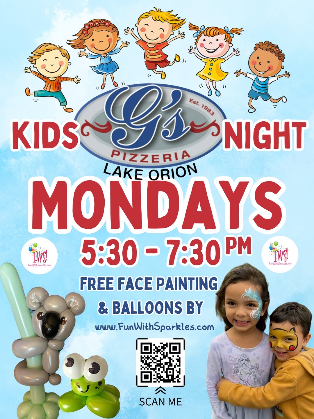 It’s Monday! Come on out to G