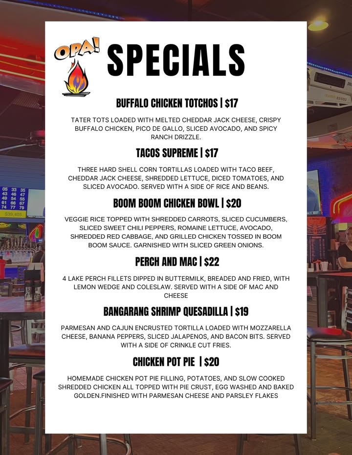 Photos from Opa Food & Spirits