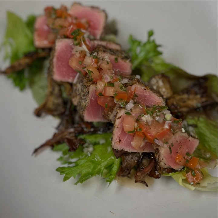 Herb Encrusted Ahi Tuna is on special this weekend & it’s becoming very popular