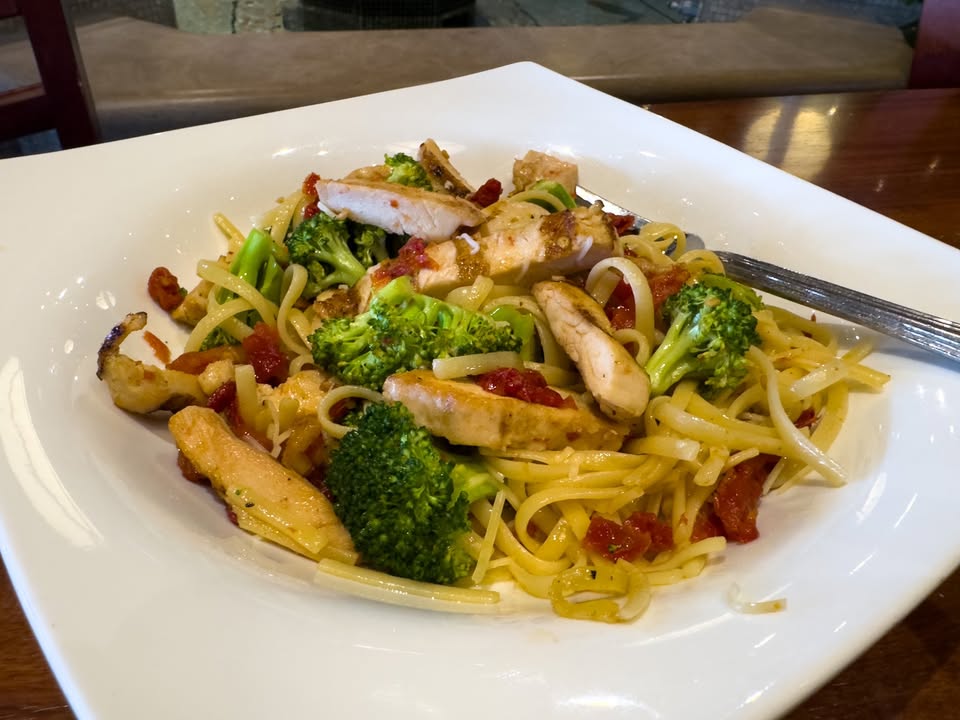 One of our new summer specials, Pasta Estiva