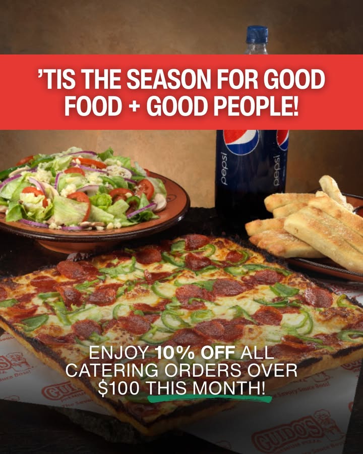 Good food, good company, great savings!
