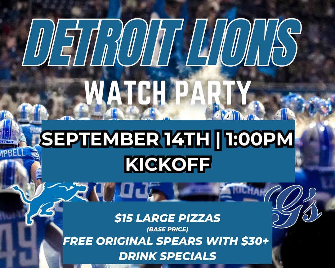 LETS GO LIONS🙌🙌 Join us tomorrow at 1pm for kickoff to show our support, and earn access to our exclusive deals during...