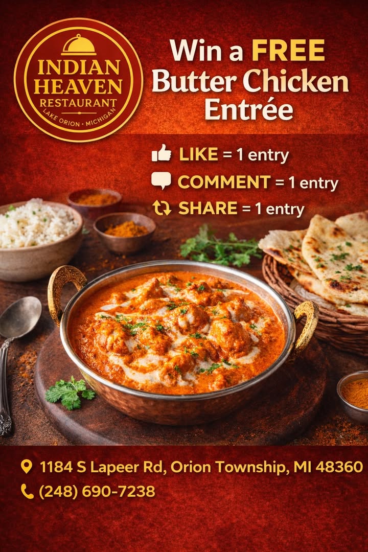 🔥🍛 FREE BUTTER CHICKEN GIVEAWAY!