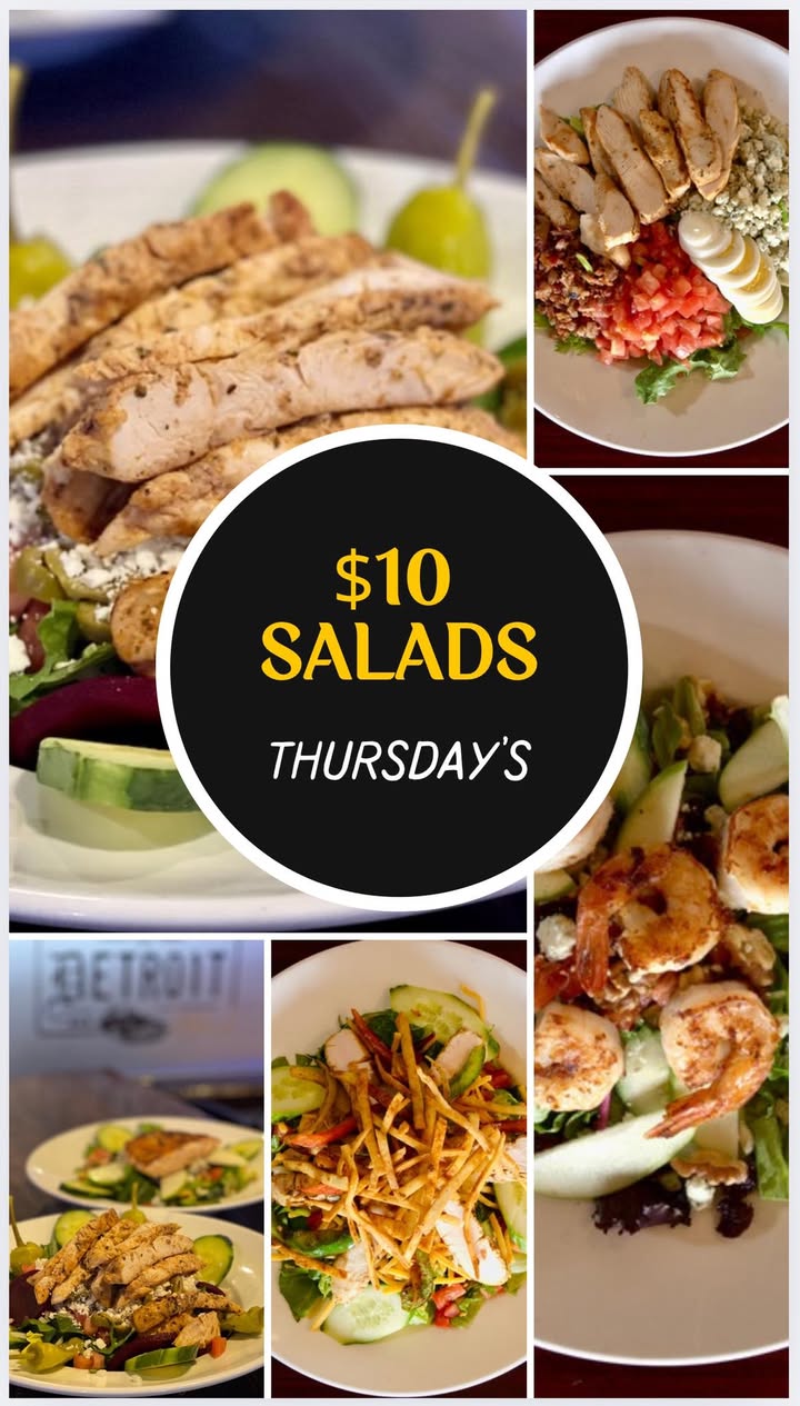 🥗🌟 **Thursday Salad Special: Just $10!** 🌟🥗