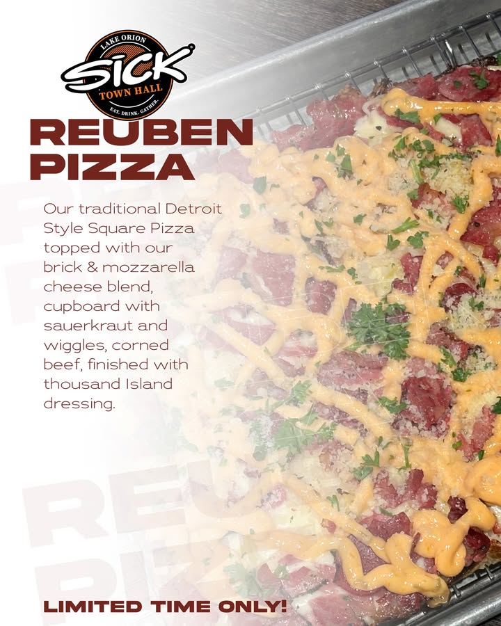 The Reuben Pizza is here