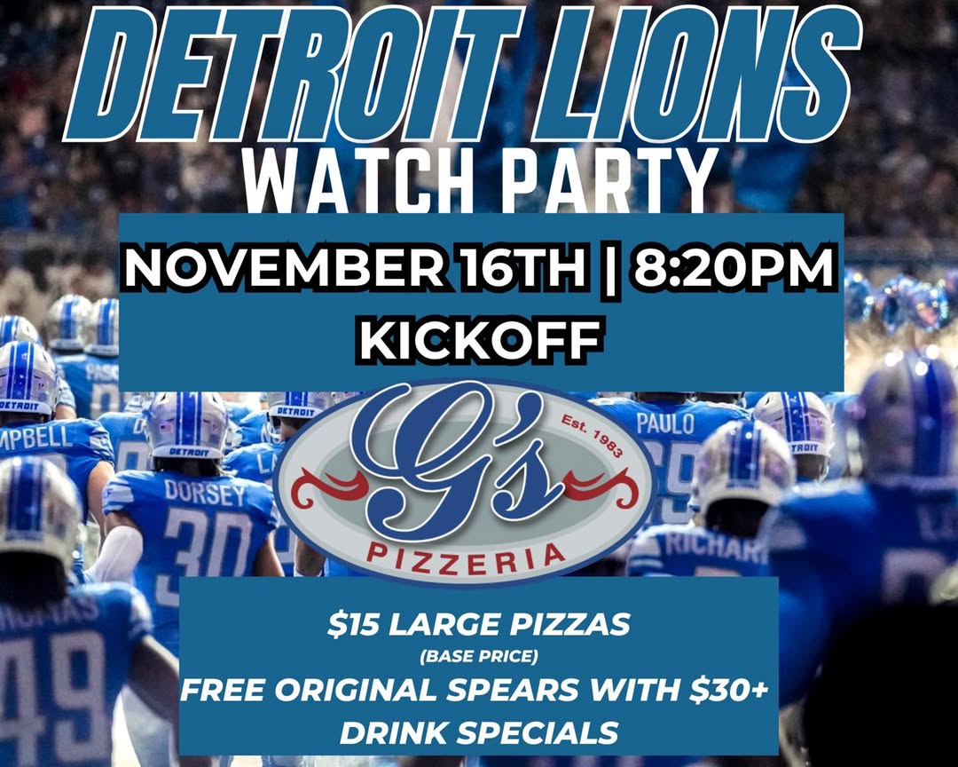 Join us this Sunday to support  #onepride specials on Pizza, Beer, and Cocktails! 🍻🍹🍕 #lakeorion #football