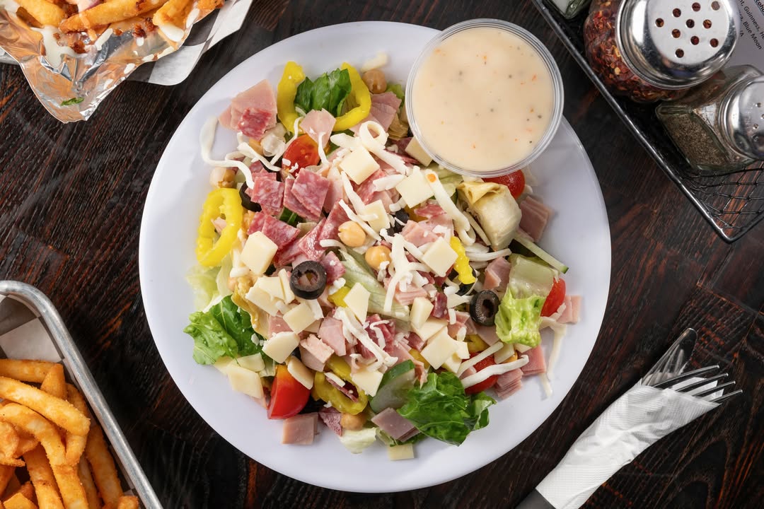 Still at the top of our menu is the Antipasto Salad