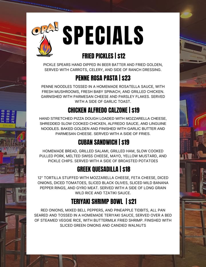 Photos from Opa Food & Spirits