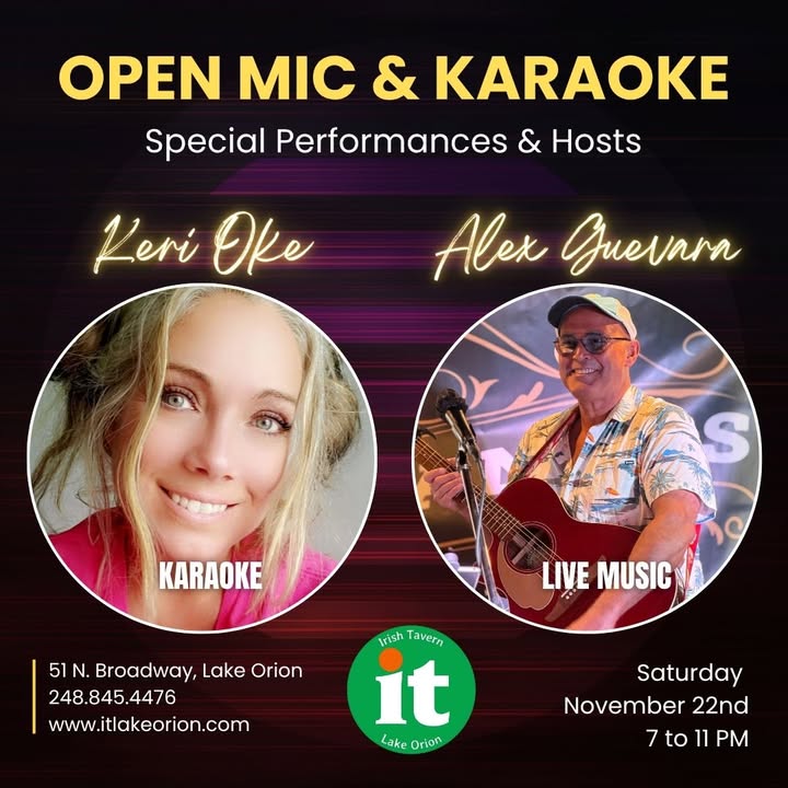 🎤 Open Mic Night with Alex G