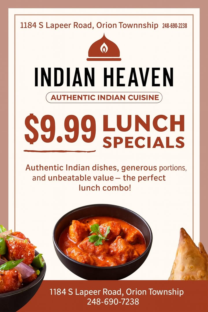 🔥 Lunch Specials for Only $9.99