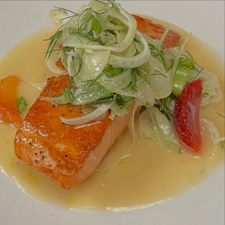 Come try our delicious Salmon special