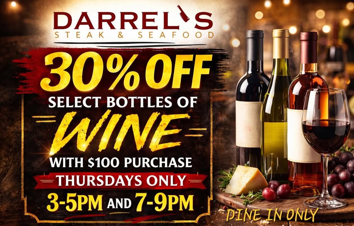 Thirsty Thursday 🍷🎉Come check out our fantastic wine deal tonight