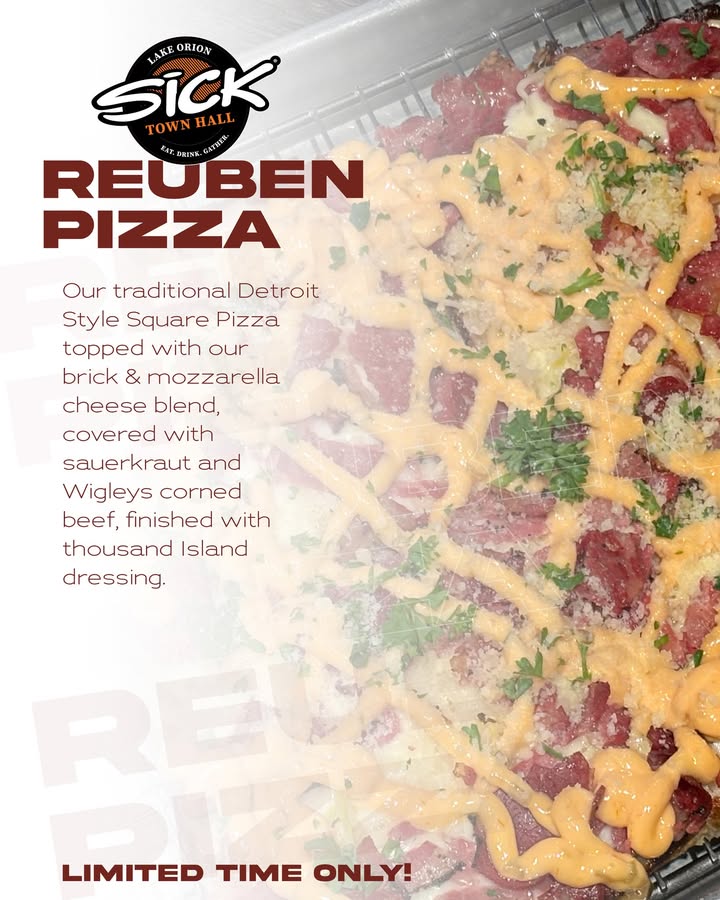 The Reuben… but make it pizza