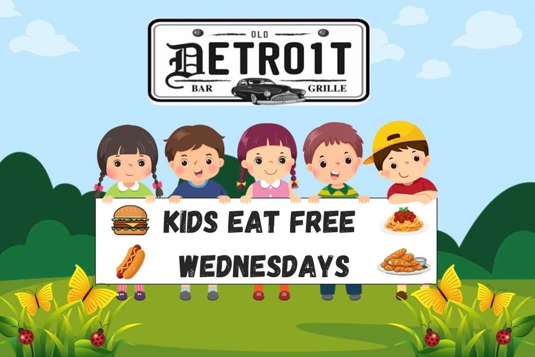 👶🍽️ **Kids Eat Free Wednesdays!** 🎉